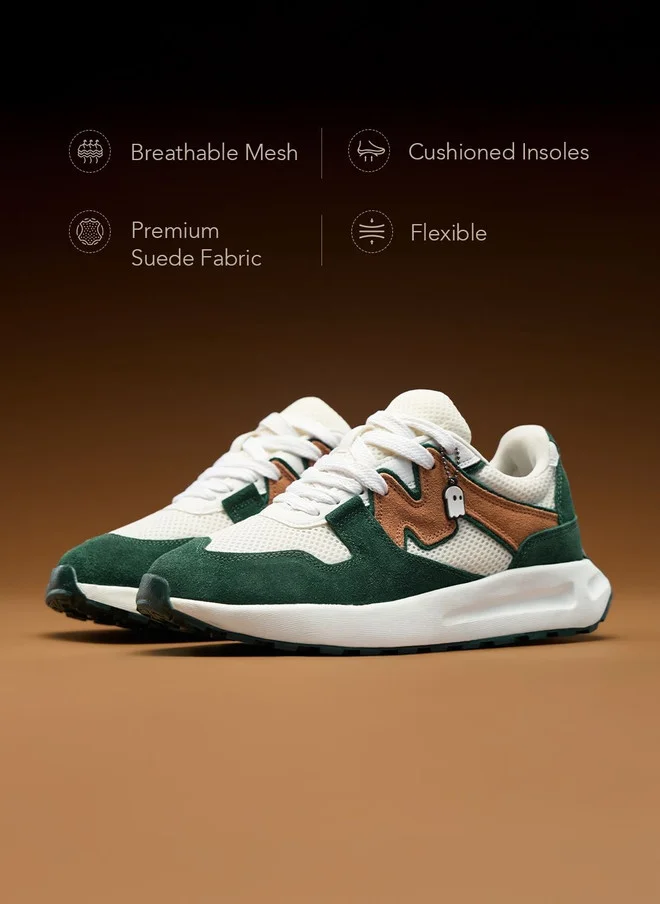 The Souled Store  The Souled Store Men Colourblocked Low Top Sneakers  | Best Price UAE