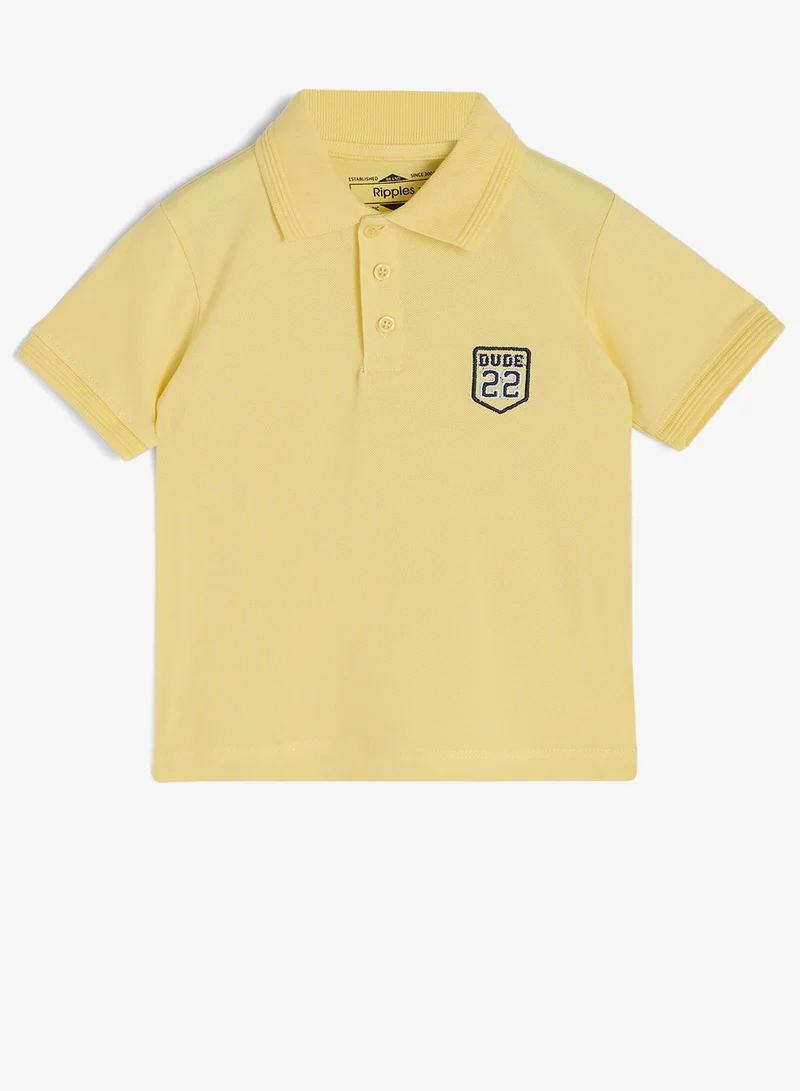 ريبلز مع نمشي Boys Regular Fit Polo Tee