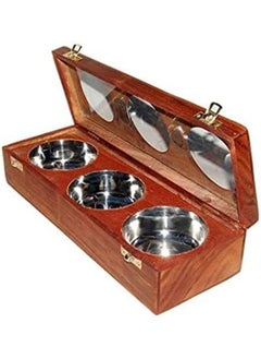 Handcrafted Dry Fruit Storage Box   Storage Container with lid Serving Box Dry Fruit Tray Dry Fruit Container Masala Box for Kitchen