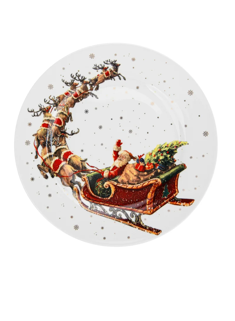 فيسمان 2-Piece Dinner Plate 19.5cm, Christmas Holiday Season Collection Dinnerware