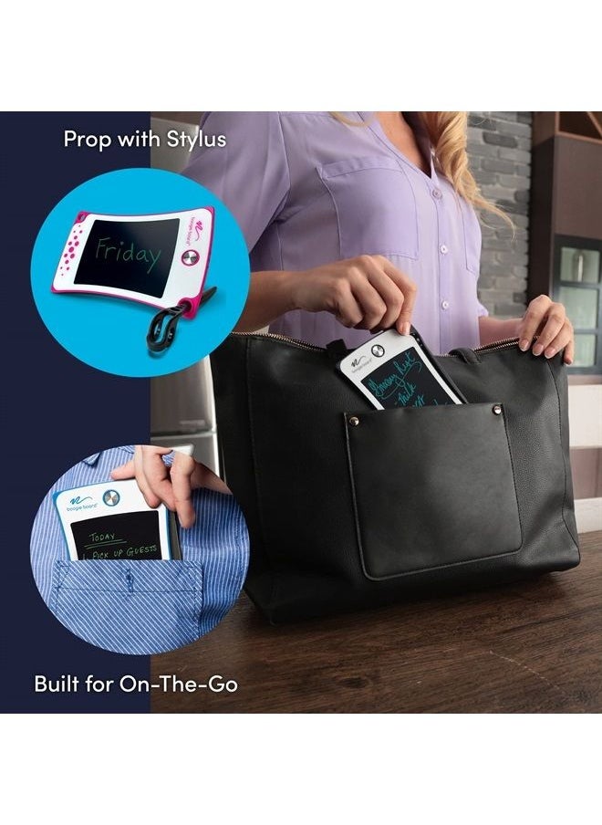 Boogie Board Jot Pocket Writing Tablet - Includes Small 4.5 in LCD Writing Tablet, Instant Erase, Stylus Pen and Built-in Kickstand, Gray  - Image 5