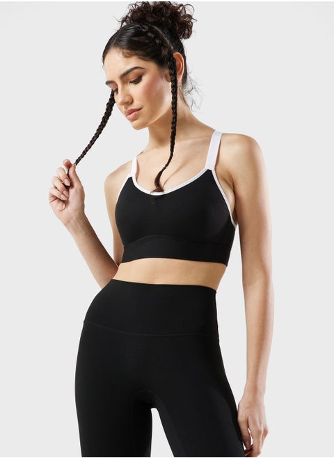 Cross Back Detail Sports Bra