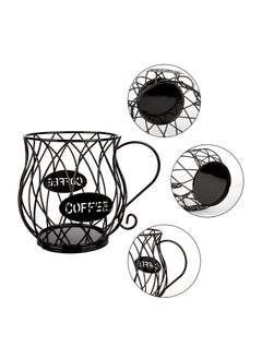 Metal Coffee Pod Holder Organizer with Teapot Shape - Capsule Storage Basket for Kitchen Countertop Decor - Sturdy Iron Craft with Gold Finish - pzsku/Z80A78A34D207ADF53823Z/45/_/1725287432/5767f4e2-d52e-4f41-ac90-87bee5b8db6a