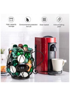 Metal Coffee Pod Holder Organizer with Teapot Shape - Capsule Storage Basket for Kitchen Countertop Decor - Sturdy Iron Craft with Gold Finish - pzsku/Z80A78A34D207ADF53823Z/45/_/1725287435/930e7e5d-b5e8-4b5c-88e4-ff24fed50791