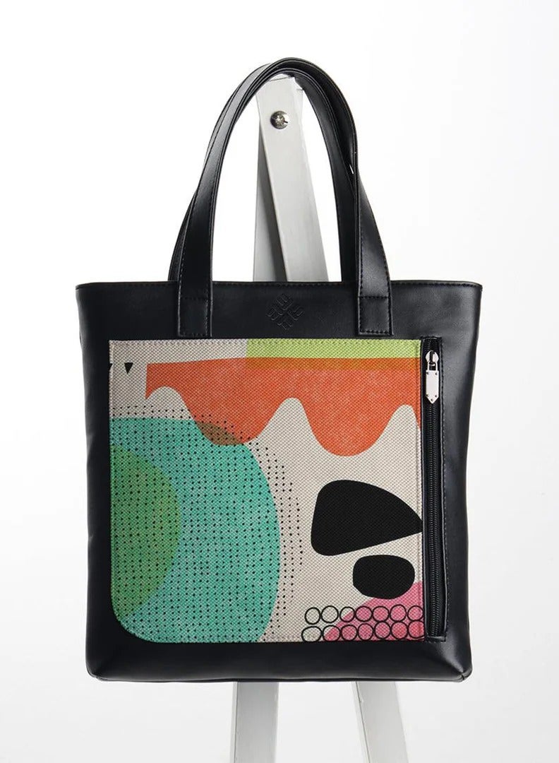 حقيبة جلدية مجردة - Image 1