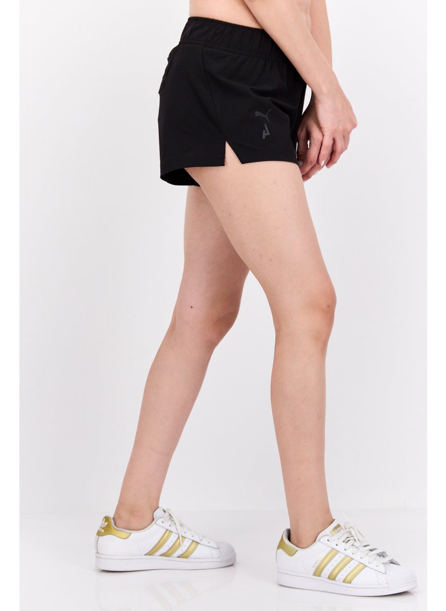 PUMA Women Sportswear Fit Brand Logo Training Short, Black  - Image 3