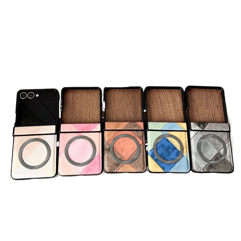 غطاء MagSafe | مغناطيس قوي | أسود PC | حماية من السقوط | مقاوم للصدمات لـ Samsung Galaxy Z Flip 5 - Image 3
