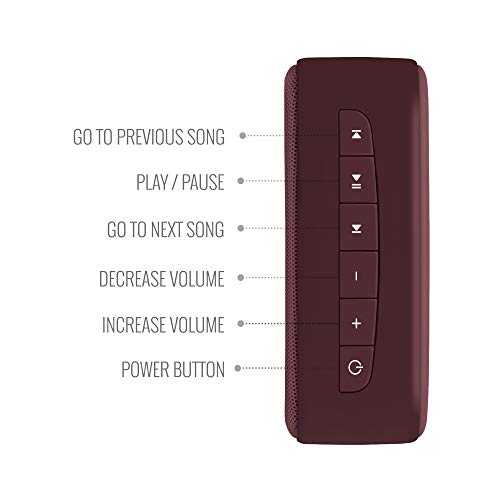 Carvaan Mini 2.0 Wireless, Auxiliary, USB, Bluetooth Bookshelf Speaker (Terracotta Brown) - Image 5