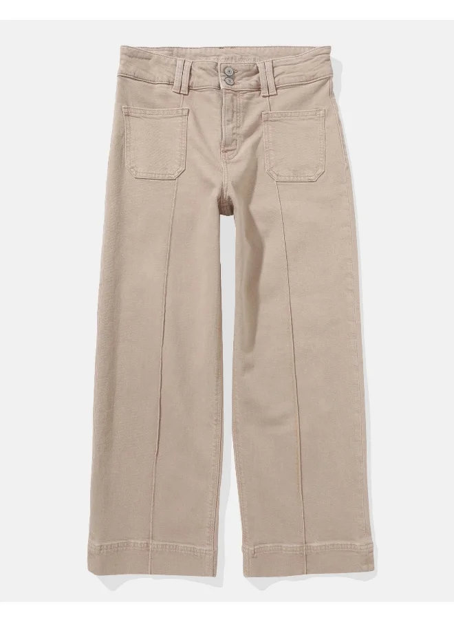 American Eagle AE High-Waisted Stovepipe Crop Pant