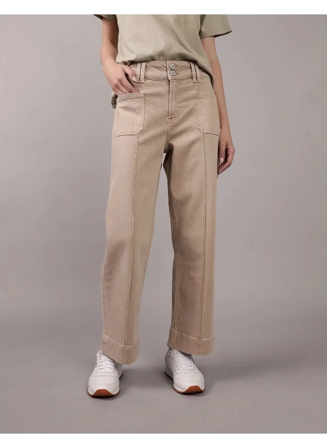 American Eagle AE High-Waisted Stovepipe Crop Pant