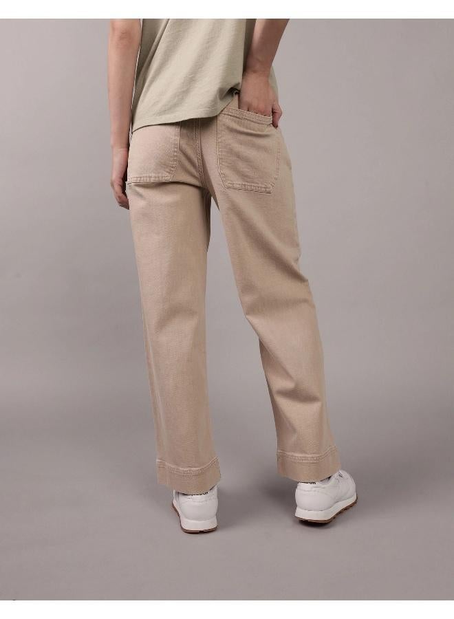 امريكان ايجل بنطلون قصير بخصر مرتفع بقصة مستقيمة - Image 4