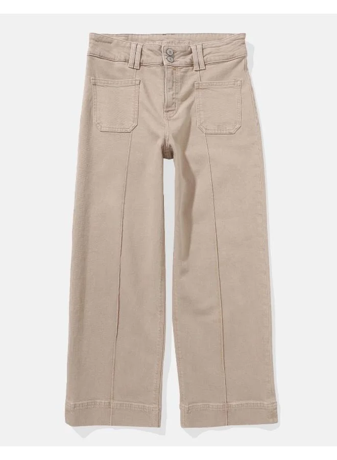 American Eagle AE High-Waisted Stovepipe Crop Pant