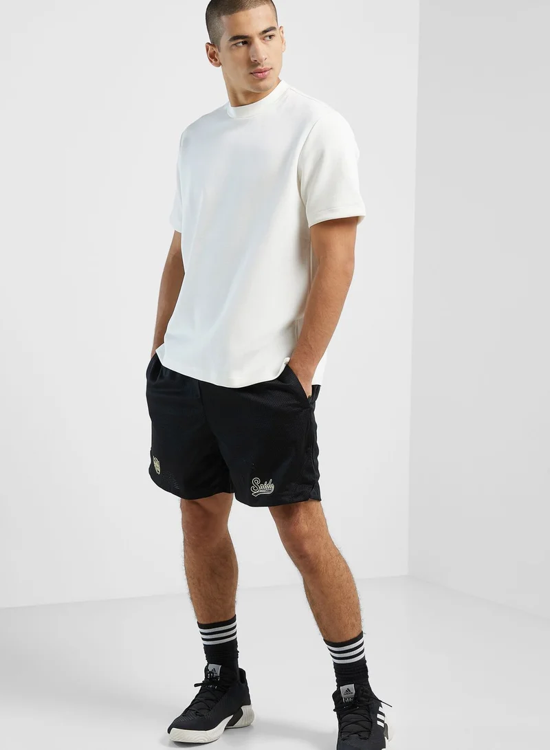 adidas Originals Donovan Mitchell Graphic Shorts
