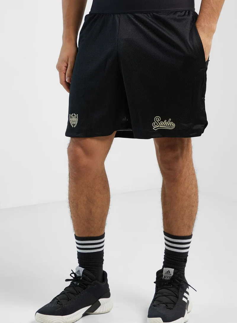 adidas Originals Donovan Mitchell Graphic Shorts