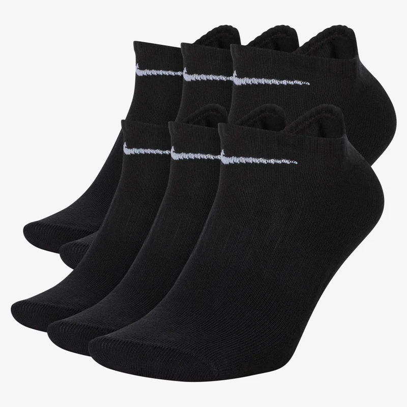 Nike Everyday Lightweight Training No-Show Socks (6 Pack)