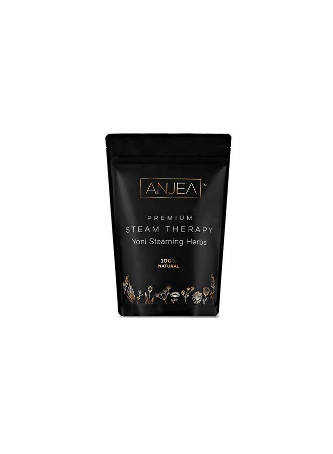 ANJEA أعشاب بخار اليووني 2 أونصة (2-4 بخارات)، أعشاب Vsteam للتنظيف والتضييق، أعشاب بخار طبيعية لمجموعة مقعد بخار اليووني، نقع حمام الأعشاب، أكياس فلتر متضمنة - Image 1