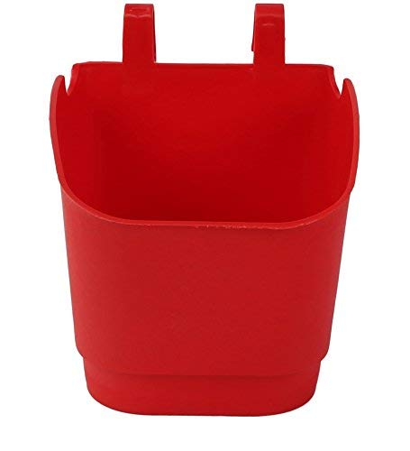 CAPPL Plastic Vertical Garden - Wall Hanging Pot (12.5 cm, 25 Pots, Red) - Image 2