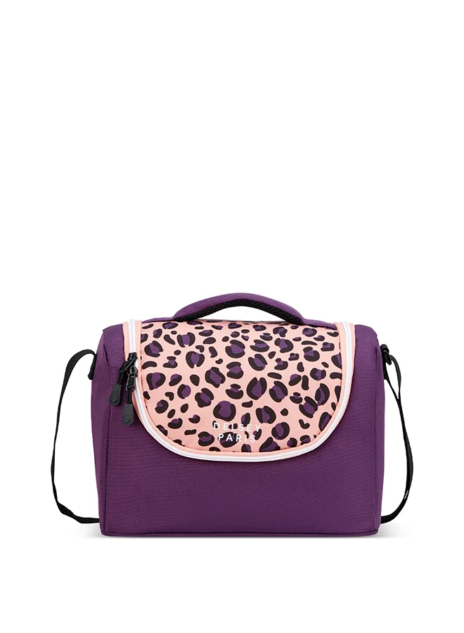 DELSEY Paris Back To School 2025 Lunch Bag – Purple (Printed)