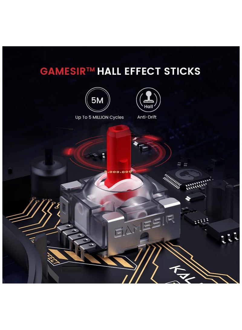 general GameSir Kaleid Wired Controller for Xbox Series X|S, Xbox One,Windows 10/11  Steam, Plug and Play Gaming Gamepad, Transparent Video Game Controller with Hall Effect Joysticks/Hall Trigger - Image 2