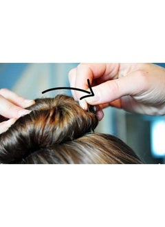 TWIREY 50 Pcs Curved U Shape For Bun Juda Bobby Hairpin Clips Barrette Styling Tools Accessories For Girls & Women Hair Pin Hair Pin (Sizelarge 7Cm)  - Image 5