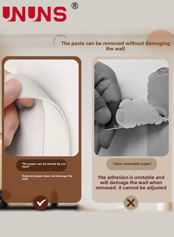 UNUNS لوحة شعري، لوحة إعلانات، 60*120 سم لوحة دبابيس شعر، لوحة فلين مع 35 دبوس و 4 لاصقات، لوحة صور، لوحة رؤية ذاتية اللصق، لوحة مزاج، لوحة إعلانات شعرية لتزيين جدران غرفة المعيشة والمكتب، أسود＆أصفر - Image 3