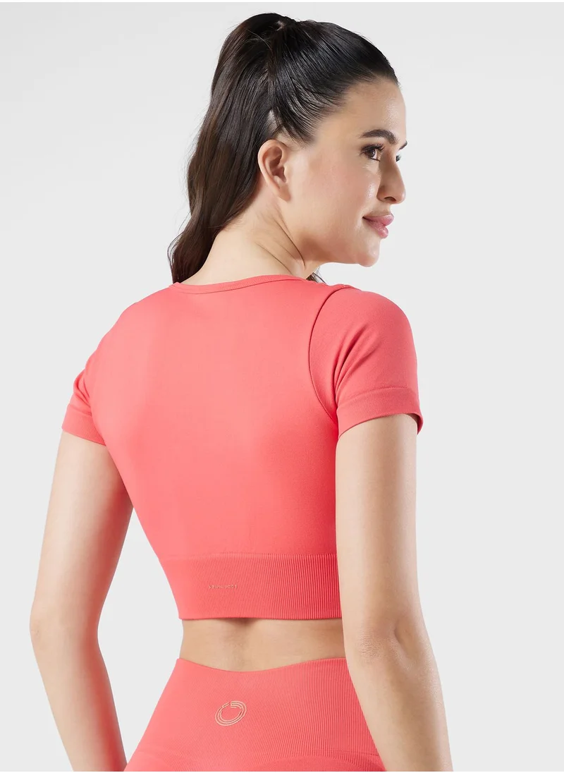 كون.يوغا Closed Back Sports Bra