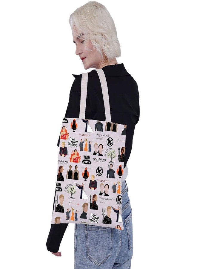 G2TUP Hungery Movie Canvas Tote Bag Movie Fans Gift Are You Coming To The Tree Shoulder Bag For Movie Fans (Coming To Tree TG) - Image 3