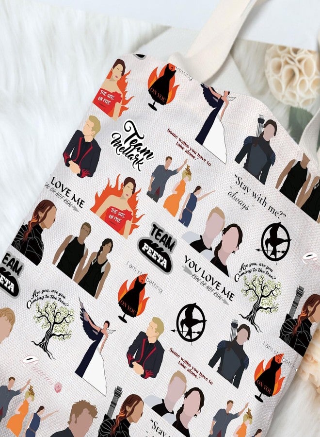 G2TUP Hungery Movie Canvas Tote Bag Movie Fans Gift Are You Coming To The Tree Shoulder Bag For Movie Fans (Coming To Tree TG) - Image 4