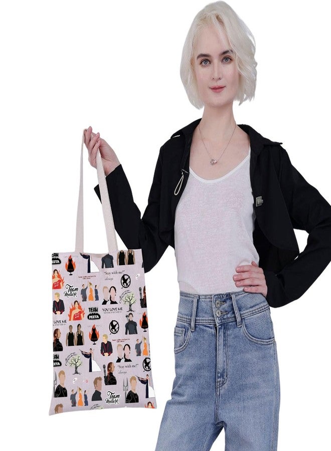 G2TUP Hungery Movie Canvas Tote Bag Movie Fans Gift Are You Coming To The Tree Shoulder Bag For Movie Fans (Coming To Tree TG) - Image 5