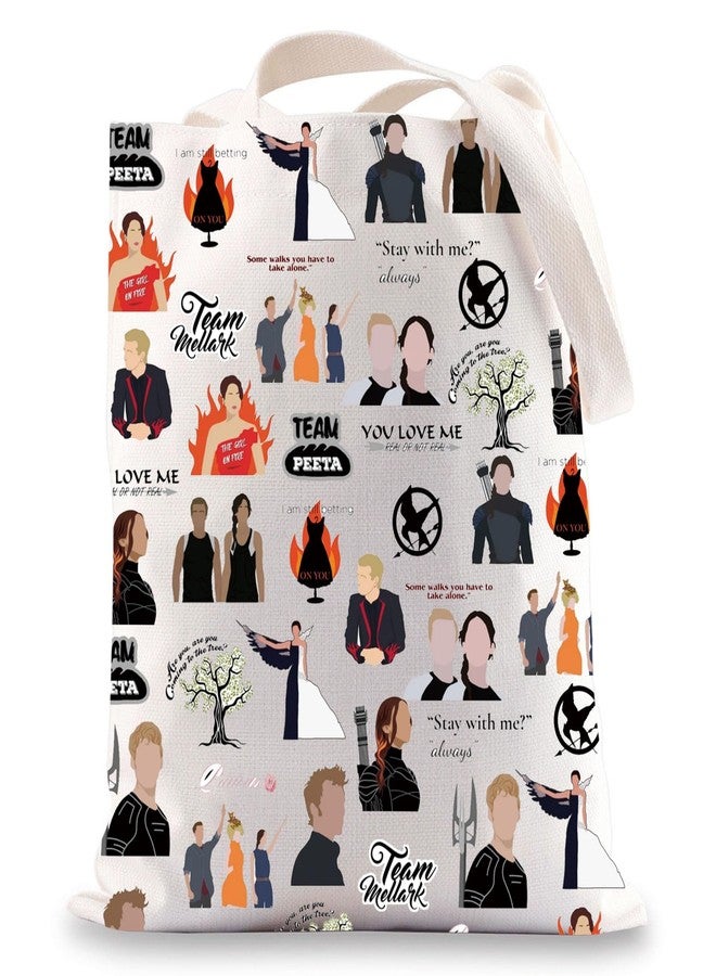 G2TUP Hungery Movie Canvas Tote Bag Movie Fans Gift Are You Coming To The Tree Shoulder Bag For Movie Fans (Coming To Tree TG) - Image 1