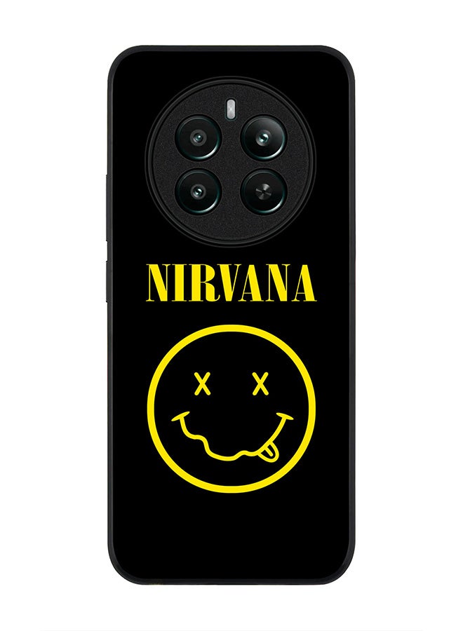 Stylizedd Rugged Black edge case for Realme 12 Plus 5G / Realme 12 4G, Slim fit Soft Case Flexible Anti Drop TPU Gel Thin Cover -  Nirvana - Image 1