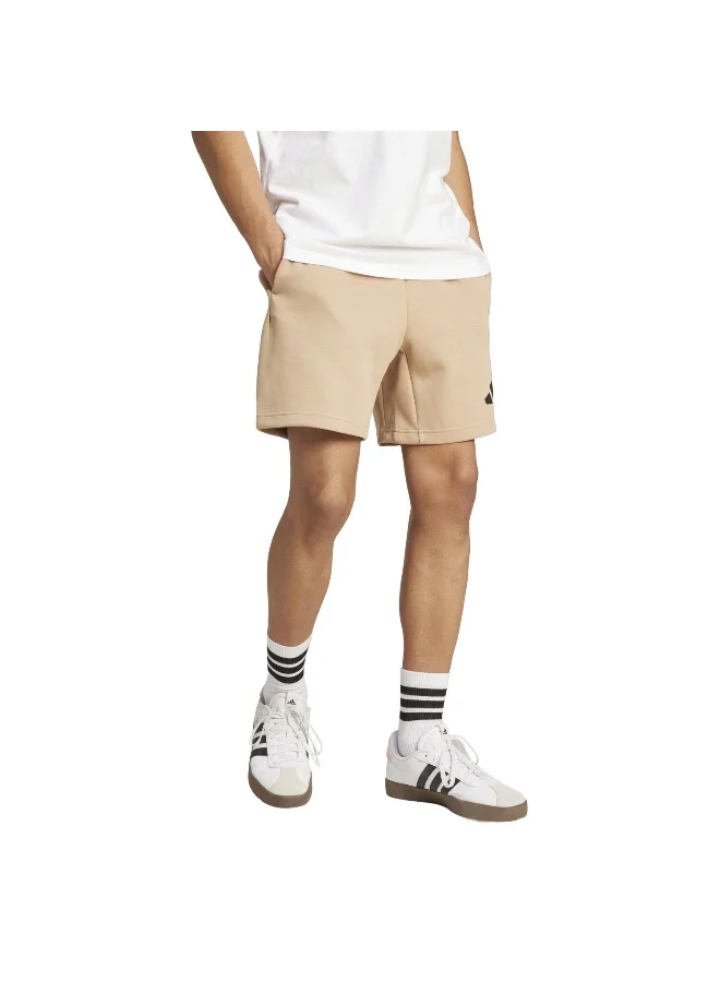 Adidas M Fi 3Bar Sho Brown Shorts (1/2) Shorts For Men