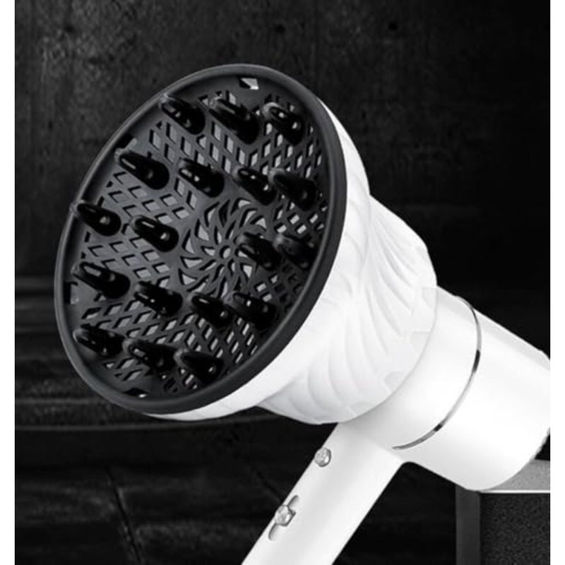 Universal Hair Diffuser Attachment for Curly, Wavy, Thick and Natural Hair - Professional Blow Dryer Diffuser with Honeycomb Element, 1.4-3 Inch Adjustable Nozzle Fits Most Dryers - Image 5