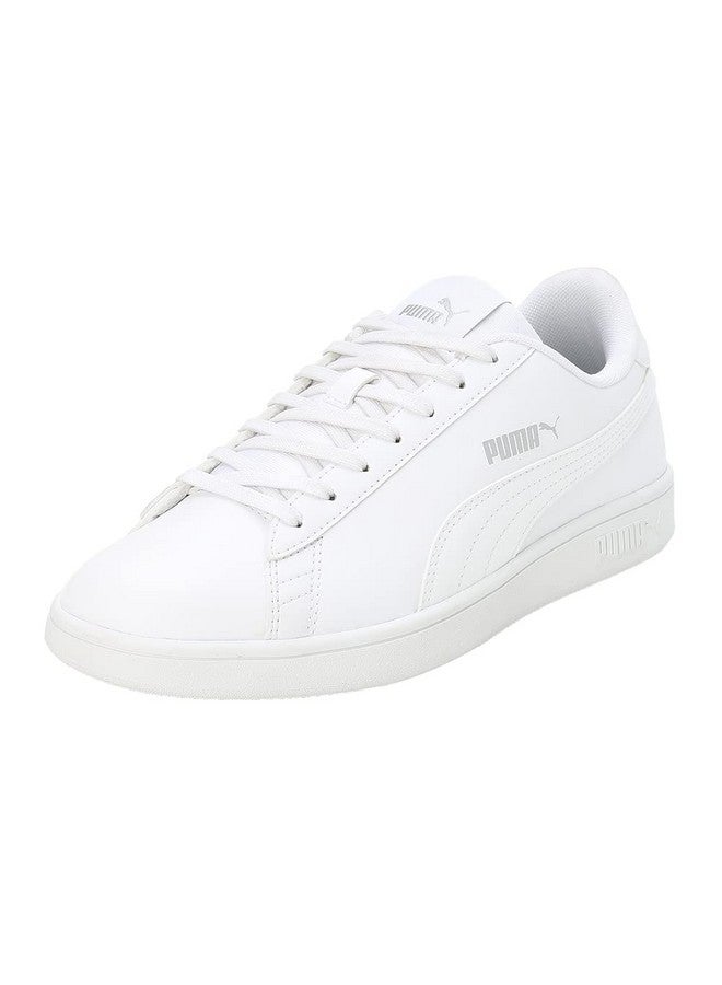 Puma Unisex-Adult Smashic White-Matte Silver Sneaker - 11UK (39437102) - Image 1