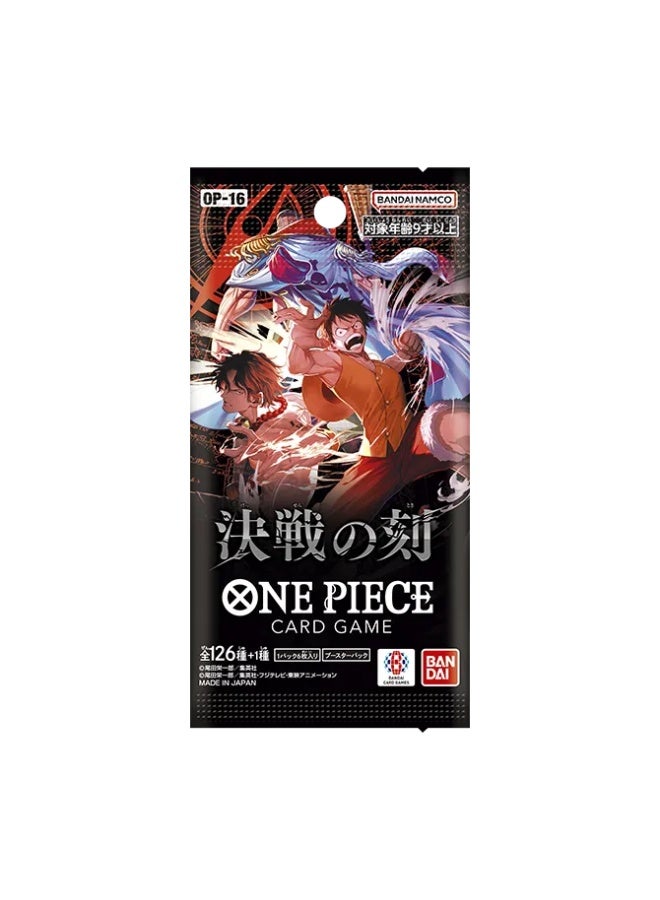 One Piece TCG : The Time Of Battle OP 16 - Single pack – JP