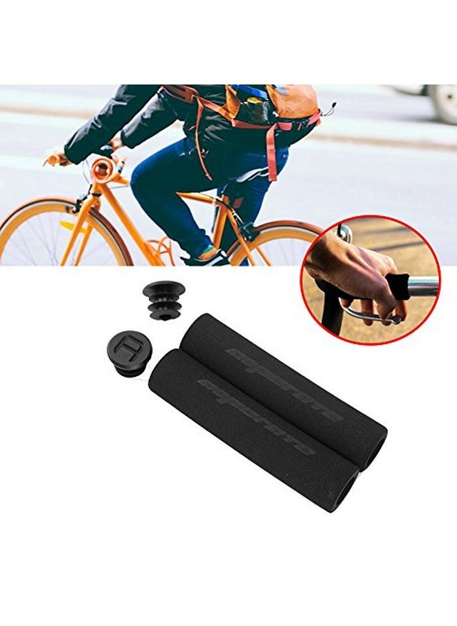 1 Pair Bicycle Handlebar Soft Foam Sponge Cycling Handle Bar Ends Grips Bike Accessory - pzsku/Z80A8F5729F44BA50D4F8Z/45/_/1694511560/a4e4802b-fa75-4ac7-a720-b07753cc9b60