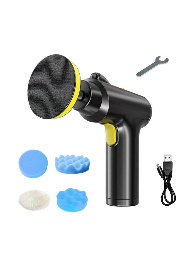 Generic Cordless Car Polisher & Waxing Machine – 3-Speed Electric Buffer with 20,000 RPM Brushless Motor, Quick-Change Pads, Lightweight Handheld Design for Car, Home & Furniture Detailing (CP-01)  - Image 1