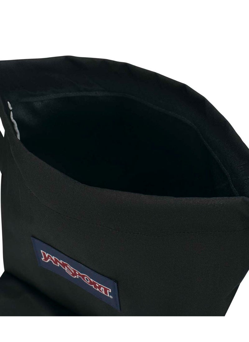 JANSPORT Drawsack Drawstring Bag with Adjustable Shoulder Straps,14L, 0.19kg - Black  - Image 4