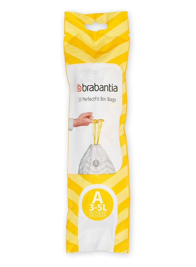 برابانتيا فوط سلة برابانتيا، مقاس A، 3 لتر - 20 كيس - Image 1