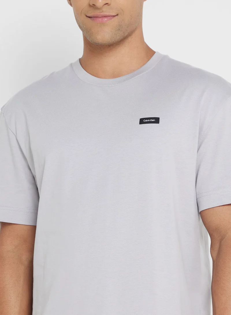 CALVIN KLEIN Logo Crew Neck T-Shirt