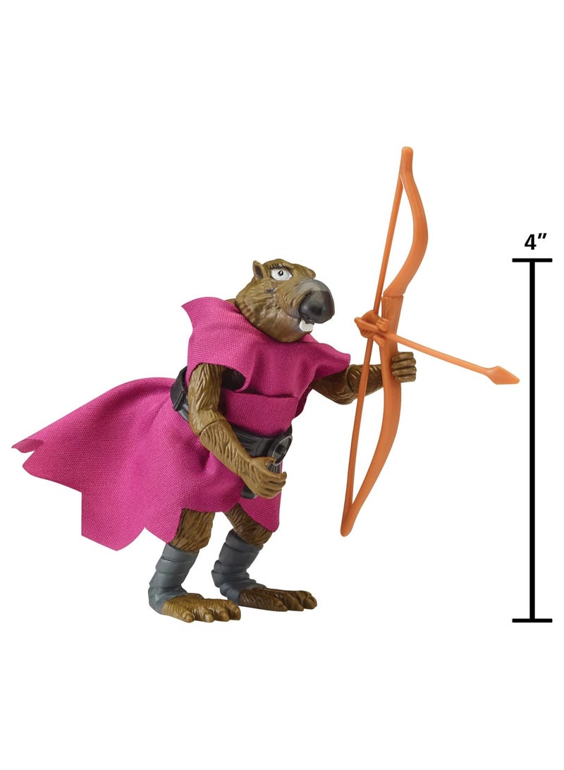 TMNT Teenage Mutant Ninja Turtles 4” Original Classic Basic Figure Splinter - Image 4