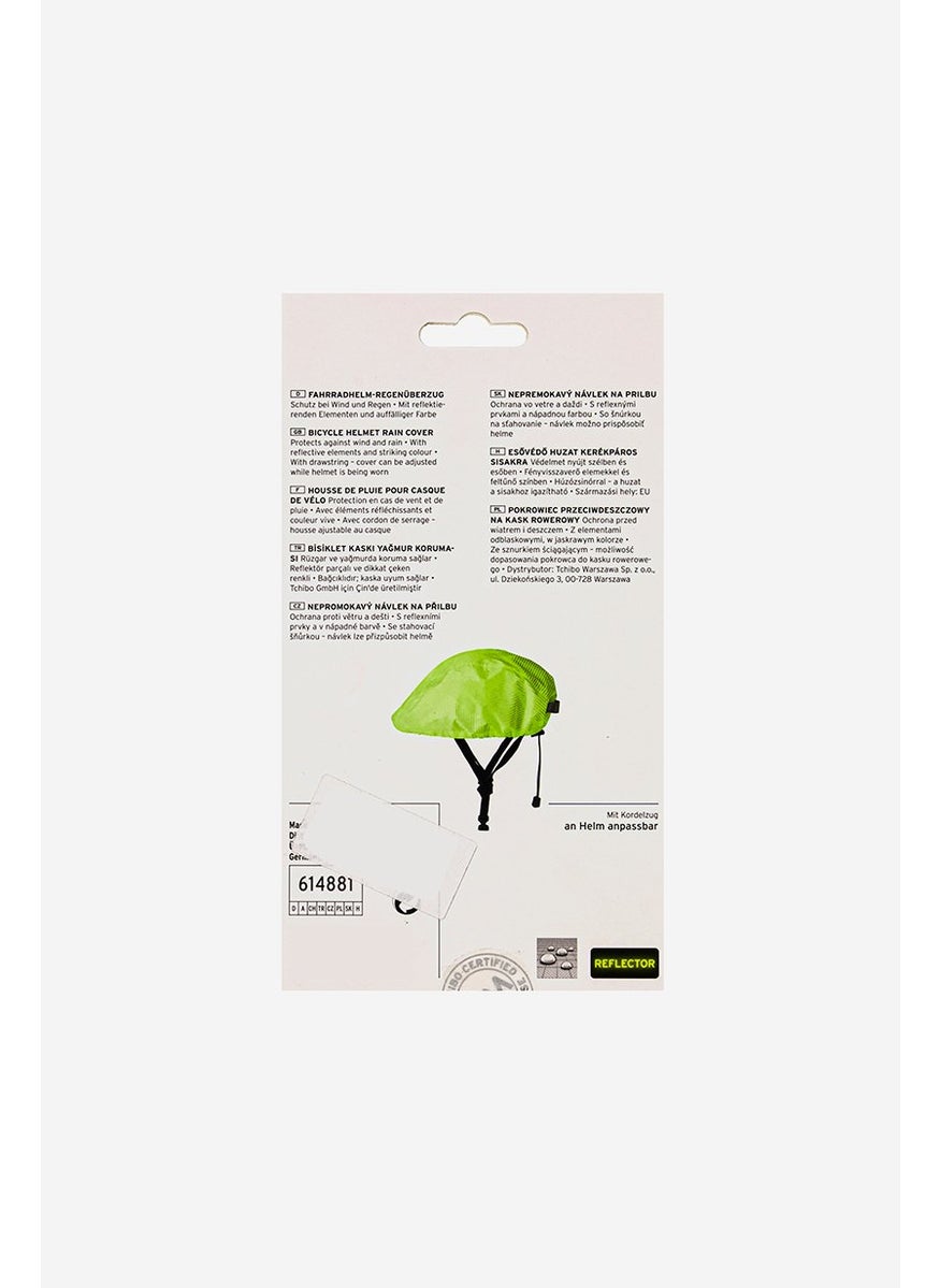 Tchibo Bicycle Helmet Rain Cover, Green  - Image 2