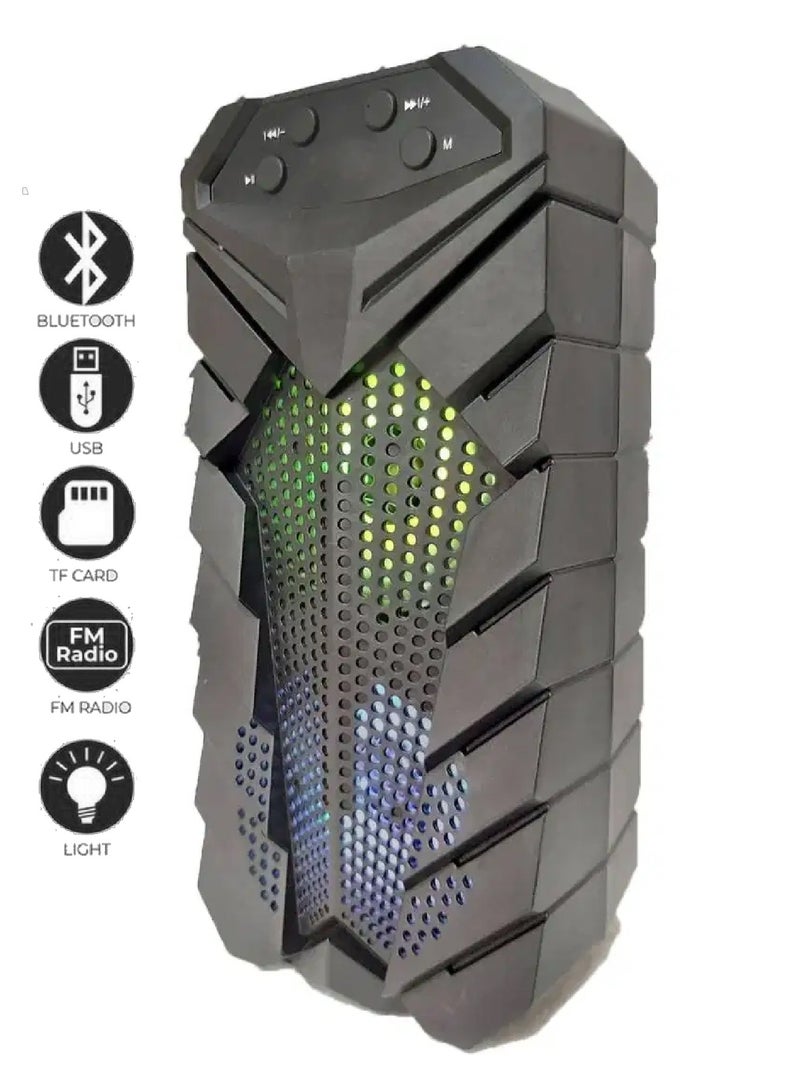 GREATNICE Wireless Bluetooth Speaker Stereo Sound FM Radio TF Memory USB Input - Image 1