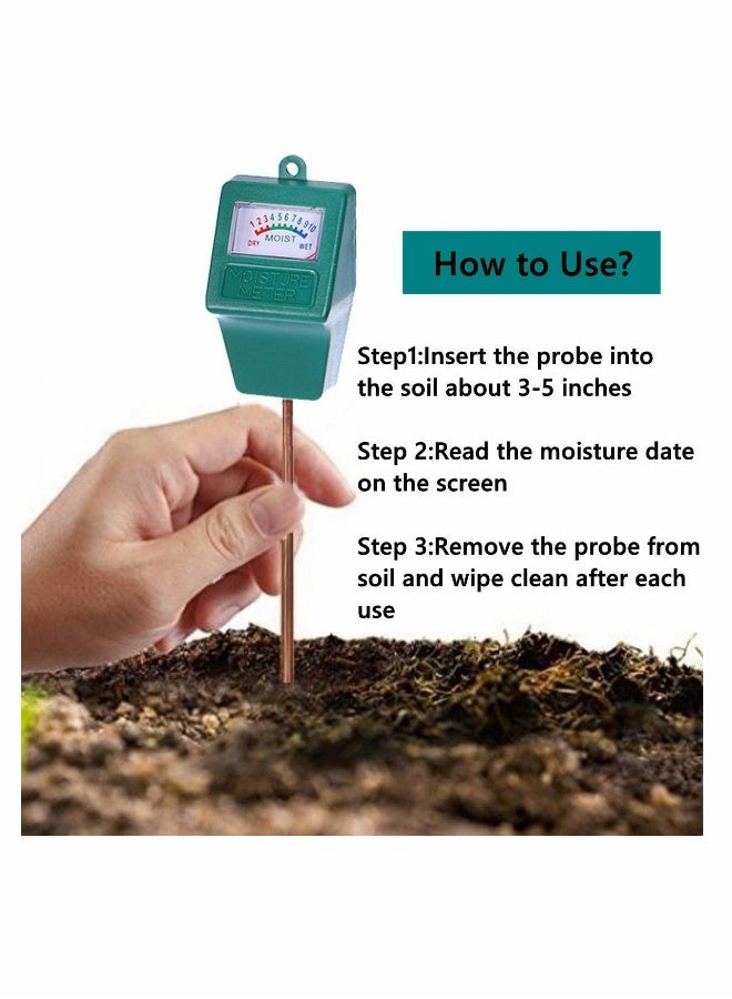 Soil Moisture Meter, KASTWAVE Plant Hygrometer Moisture Sensor Plant Water Monitor for Potted Plants, Garden, Farm, Lawn  - Image 2