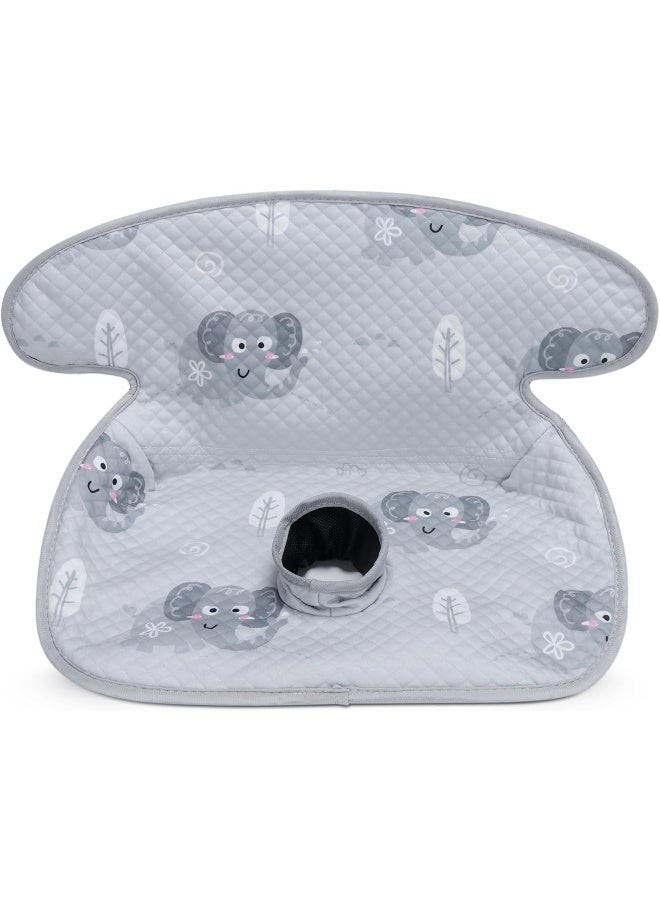 COOLBEBE Car Seat Protector for Potty Training, Dry Waterproof Car Seat Liner Toilet Training for Baby Infant Toddler, Piddle Pads Cover Car Seat Pad for Strollers & Carseat (Grey) - Image 1