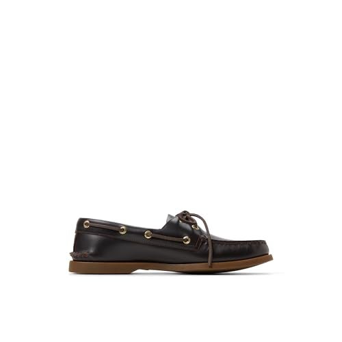 Sperry Men's Authentic Original 2-Eye Boat Shoe, Amaretto, 7 - Image 4
