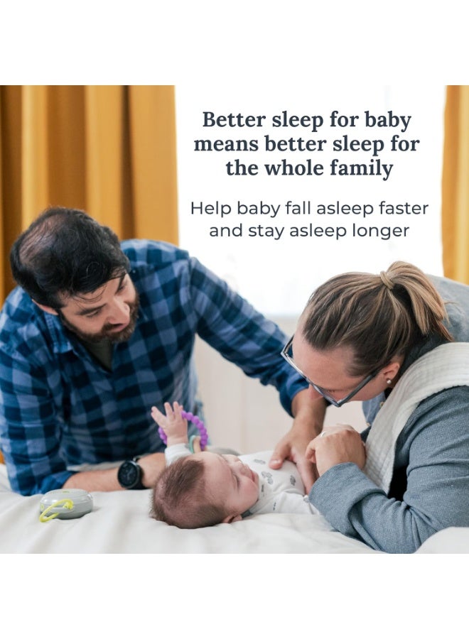 مارباك جهاز يوغا سليب هَشْه المحمول لإصدار الضوضاء البيضاء للأطفال، 3 أصوات طبيعية مهدئة مع تحكم في مستوى الصوت، حجم صغير، خاصية إلغاء الضوضاء للمساعدة على النوم، توفير الخصوصية في المكتب، والتأمل، هدية مثالية. - Image 5