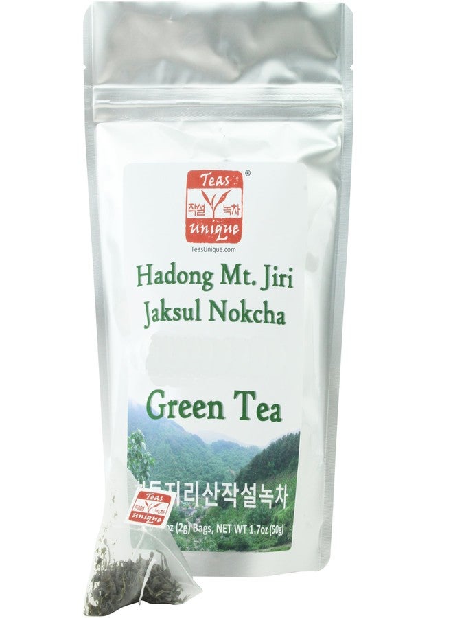 Teas Unique Korean Hadong Mt. Jiri First Flush Green Tea, 25 Tea Bags (50g) - Image 2