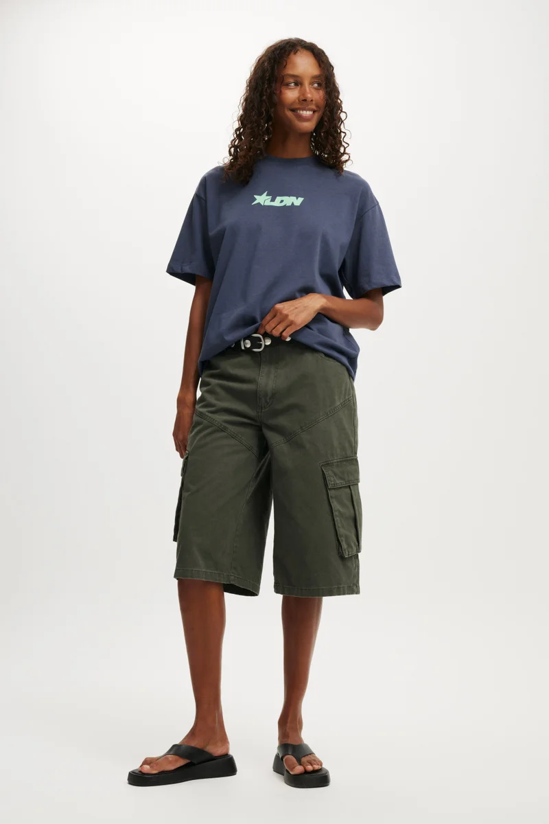 Cotton On THE PREMIUM BOXY GRAPHIC TEE