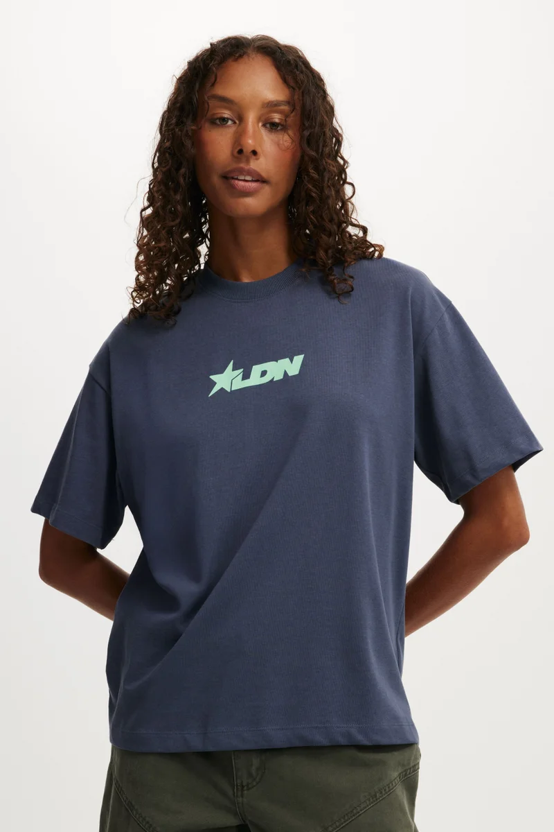 Cotton On THE PREMIUM BOXY GRAPHIC TEE